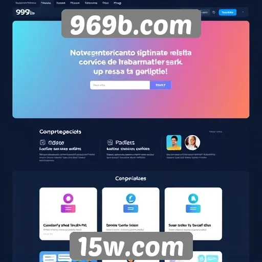 Análise da interface do usuário no 969b.com